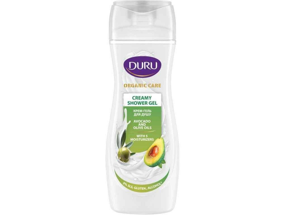 Крем-гель для душу 250мл Organic Care Олії авокадо та оливи ТМ DURU Київ - фото 1