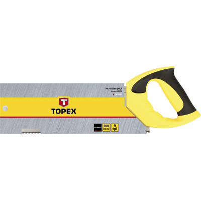 Ножівка Topex для стусла 350 мм, 13TPI (10A706) Вінниця