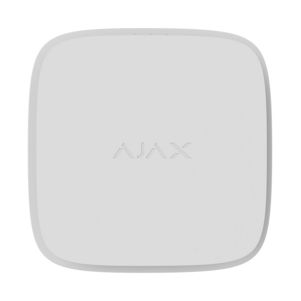Бездротовий пожежний датчик Ajax FireProtect 2 RB white з сенсором температури зі змінними батареями Київ - фото 1