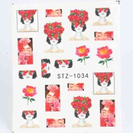 Слайдеры на ногти разноцветные - размер наклейки 6*5см, инструкция по применению есть в описании Киев