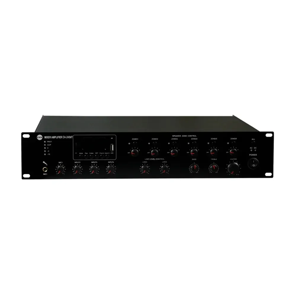 Мікшуючий підсилювач CMX DA-240MT, 6 зон, 19