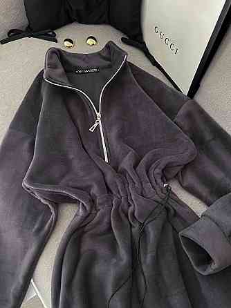 Жіноча тепла повсякденна сукня двосторонній  Polar фліс Одеса