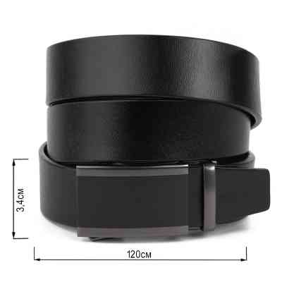 Ремень Vintage Мужской Черный (20284) Винница