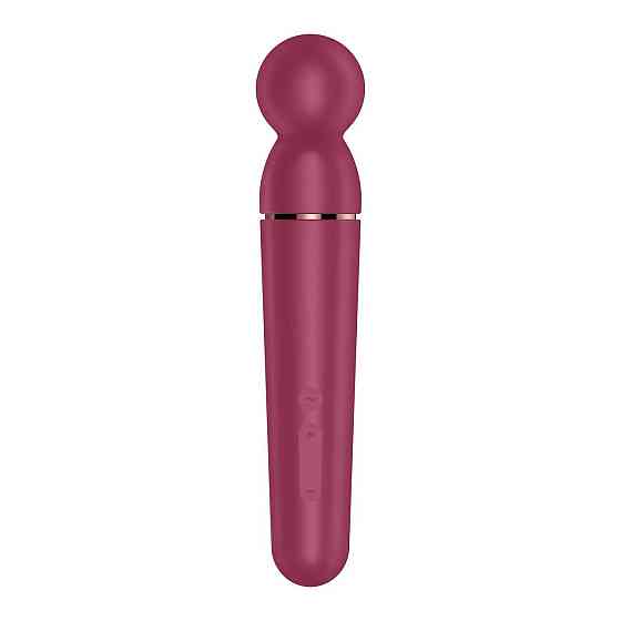 Вібромасажер Satisfyer Planet Wand-er Berry/Rosegold, дуже потужний, бездротовий Sex Aura Київ