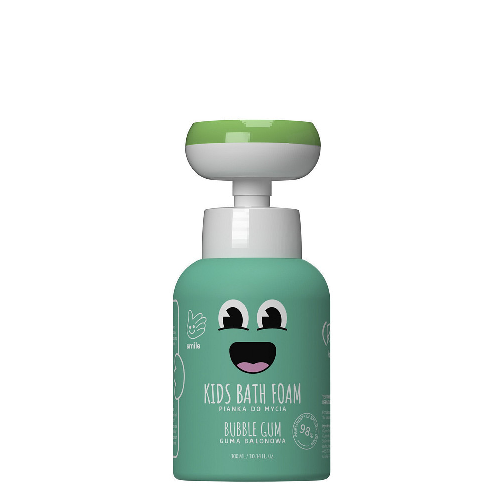 Піна для душу та рук з ароматом жувальної гумки Crazy for Kids Bath Foam Bubble Gum HiSkin 300 мл Київ - фото 1