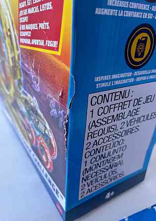 Трек Hot Wheels Monster Trucks Power Smashers Заряжай и переследуй Харьков