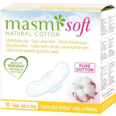 Гигиенические прокладки Masmi Soft Ultra Day 10 шт. (8432984000578) Винница