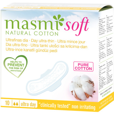 Гигиенические прокладки Masmi Soft Ultra Day 10 шт. (8432984000578) Винница - изображение 1