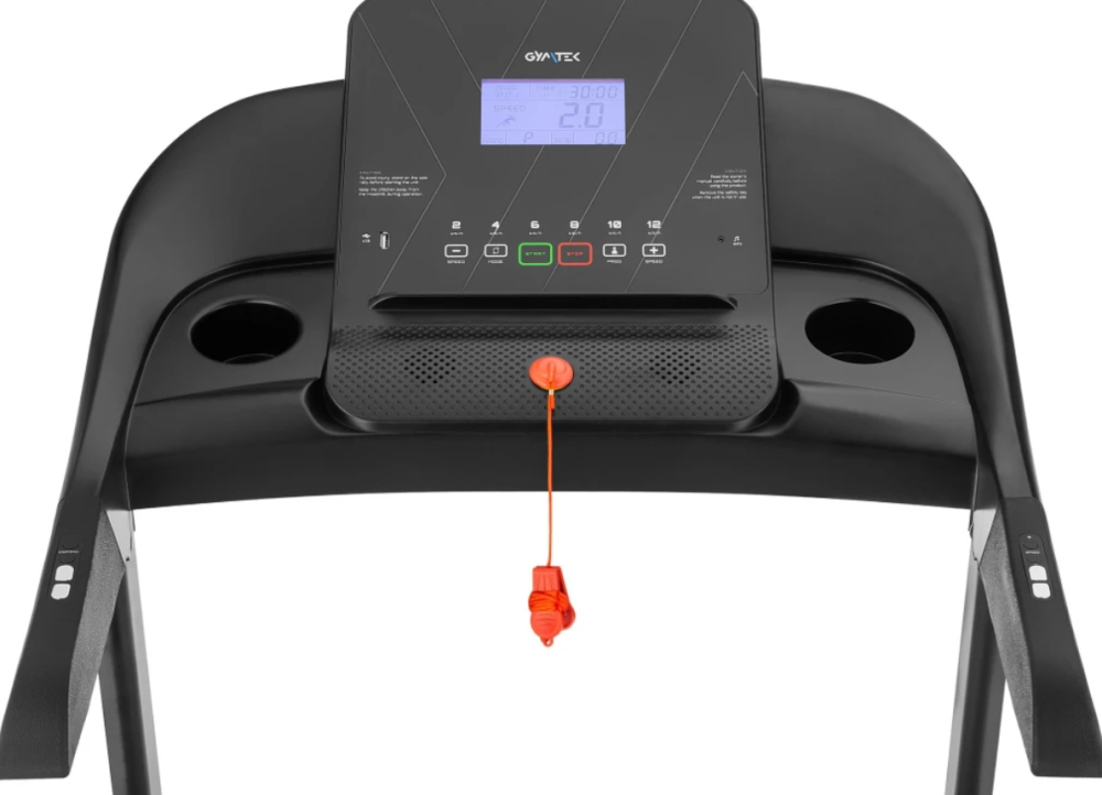 Беговая дорожка электрическая GYMTEK XT600 черный Киев - изображение 6