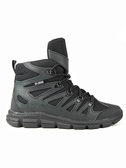 Тактичні чоловічі черевики ГРИЗЛІ , чорні, демісезонні, міцні, шкіряні, дихаюча підкладка, анатомічна устілка Львів - фото 5