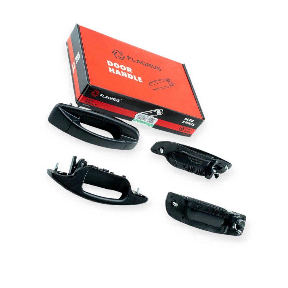 Ручка наружная 2101, 2102, 2103, 2106 Евро (к-кт 4 шт) двери Мукачево - изображение 1