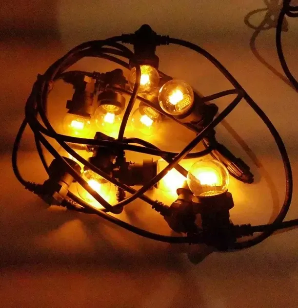 Стильная Гирлянда 10 ламп E27 5м Одесса - изображение 3