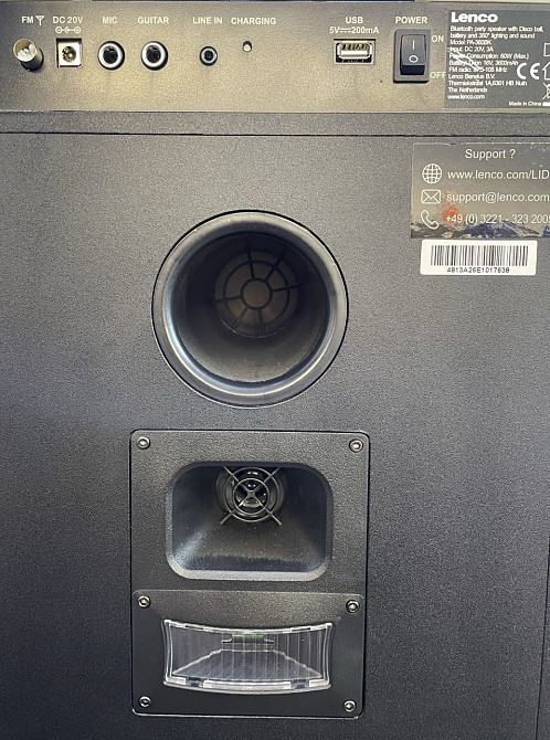 Блютуз колонка Lenco PA 360BK. Харьков - изображение 1