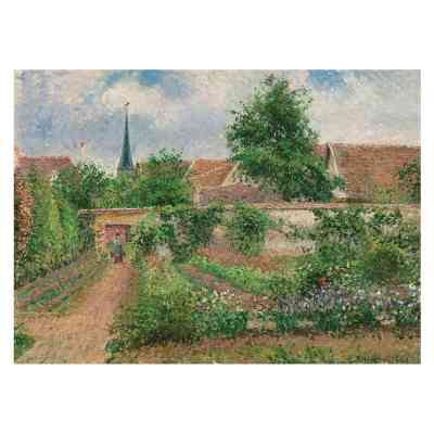 Пазл Eurographics Овочевий сад похмурим ранком Каміль Піссарро, 1000 елементів (6000-0825) Вінниця