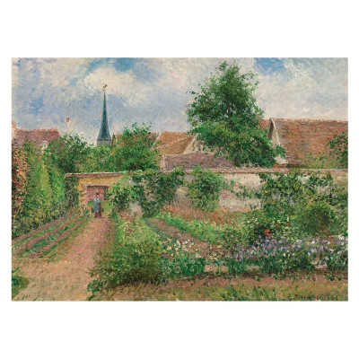 Пазл Eurographics Овочевий сад похмурим ранком Каміль Піссарро, 1000 елементів (6000-0825) Вінниця - фото 2