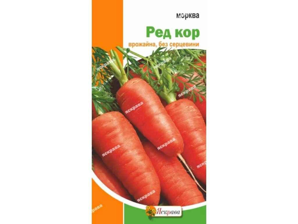Морковь Ред Кор (20 пачек) 3г ТМ ЯСКРАВА Киев - изображение 1