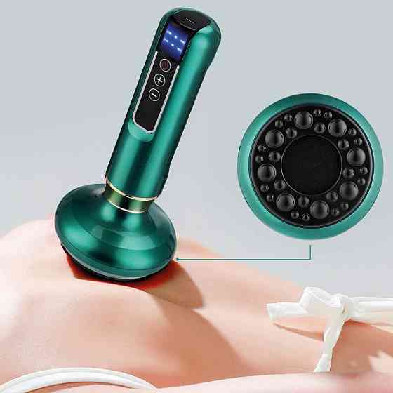 Вакуумний масажер з USB,6 режимів,Зелений SBR Київ