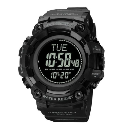 Годинники наручні SKMEI 2037BK, BLACK, Компас, 10292 Дніпро