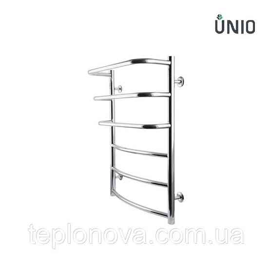 Полотенцесушитель Нержавейка UNIO 700x530-6 Лесенка Каскад Дуга Черновцы