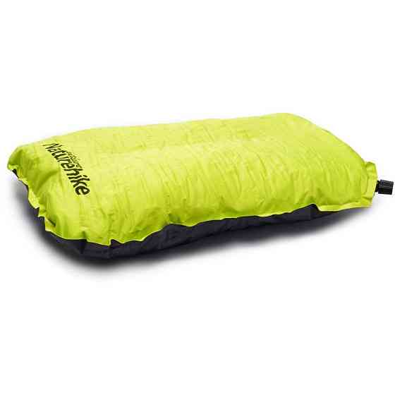 Подушка самонадувна Naturehike Sponge automatic NH17A001-L, зелений Київ