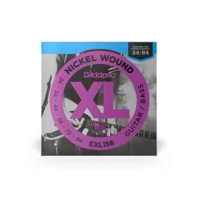 Струны для гитары D'Addario XL Nickel Wound Fender Bass VI (24-84) (EXL156) Винница