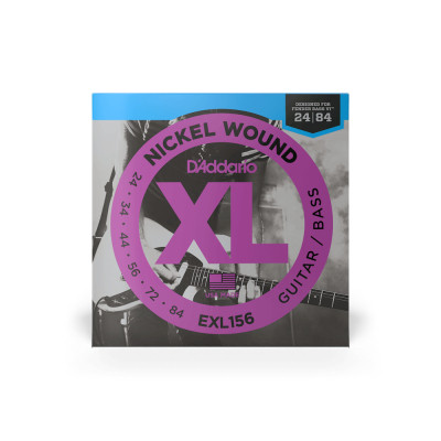 Струны для гитары D'Addario XL Nickel Wound Fender Bass VI (24-84) (EXL156) Винница - изображение 1