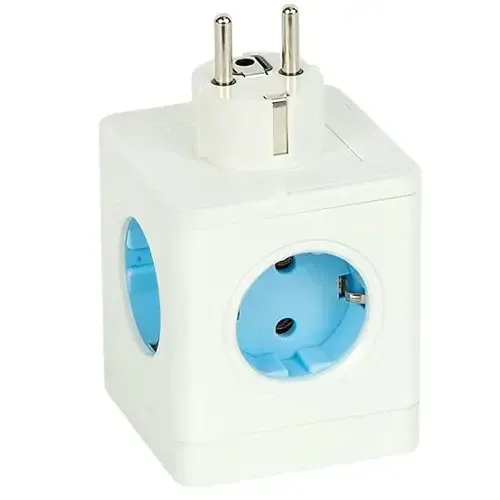 Разветвитель Power Cube с 4 розетками и 3 USB Киев - изображение 5