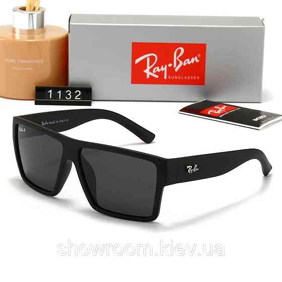 Чоловічі сонцезахисні окуляри з поляризацією Ray ban (1532) Київ