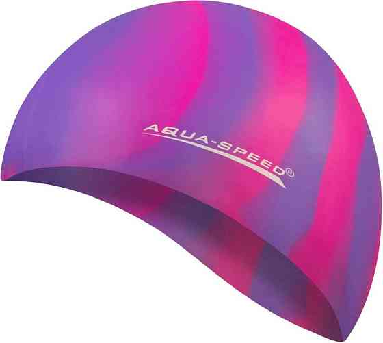 Шапочка для плавания Aqua Speed BUNT113 (purple) Вишнёвое