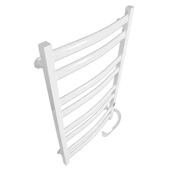 Электрический полотенцесушитель Laris Зебра Атлант ЧК8 500Х900 Э белый Киев