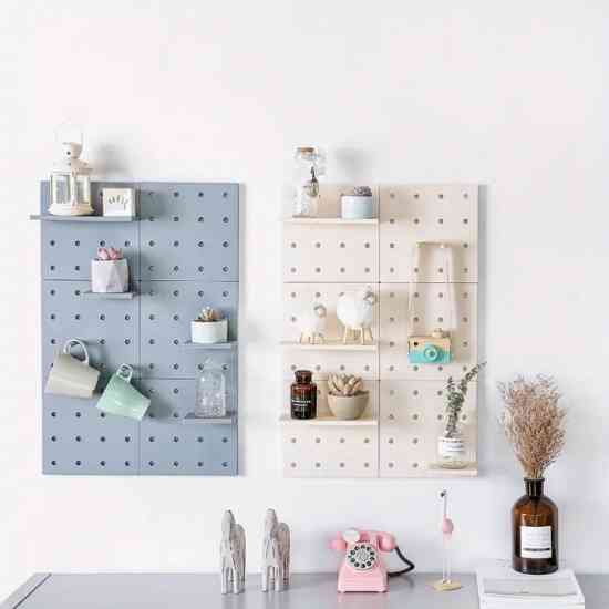 Набір з 6 настінних панелей на стіну зі змінними гачками та поличками Вінниця