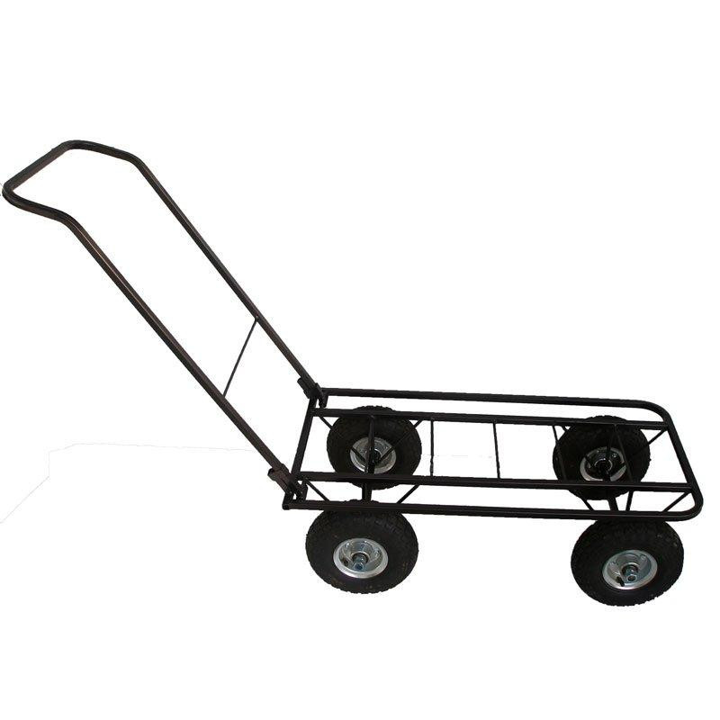 Четырехколесная грузовая тележка ЧТ-260-П на пневматических колесах для состава, производства и доставки. Харьков - изображение 1