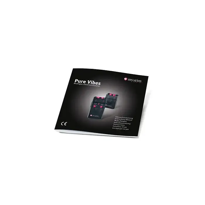 Електростимулятор Mystim Pure Vibes, 2 канали, 3 програми, механічні перемикачі Львів - фото 6