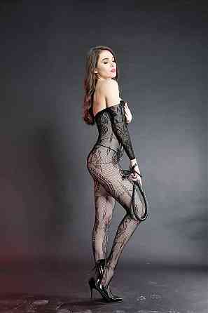 Эротический бодистокинг кружевной из сетки,женское сексуальное белье,универсальный размер рост:145–185 см, One Size черный,8806 Каменец-Подольский