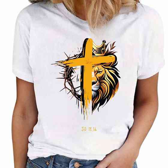 Футболка жіноча з принтом  42 Біла 2664083150 Дніпро