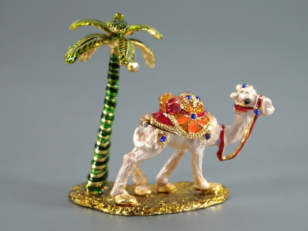 Шкатулка стразы металлическая Верблюд Киев - изображение 1