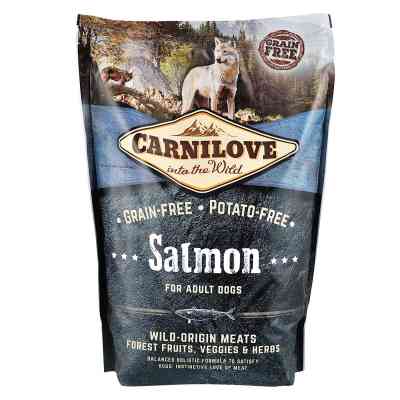 Сухой корм для собак Carnilove Adult Salmon 1.5 кг (8595602508914) Винница