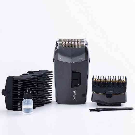 Триммер VGR V-086 з насадками, сірий Київ