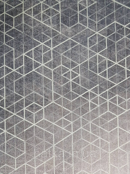 Шпалери флізелінові Decoprint Essentials EE22552 геометричні фігури, трикутники смуги ромби сині Київ - фото 2