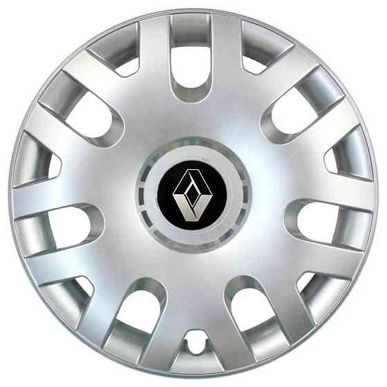 Автомобильные модельные колпаки R14 Renault 204 4шт, SJS, серебряные Киев