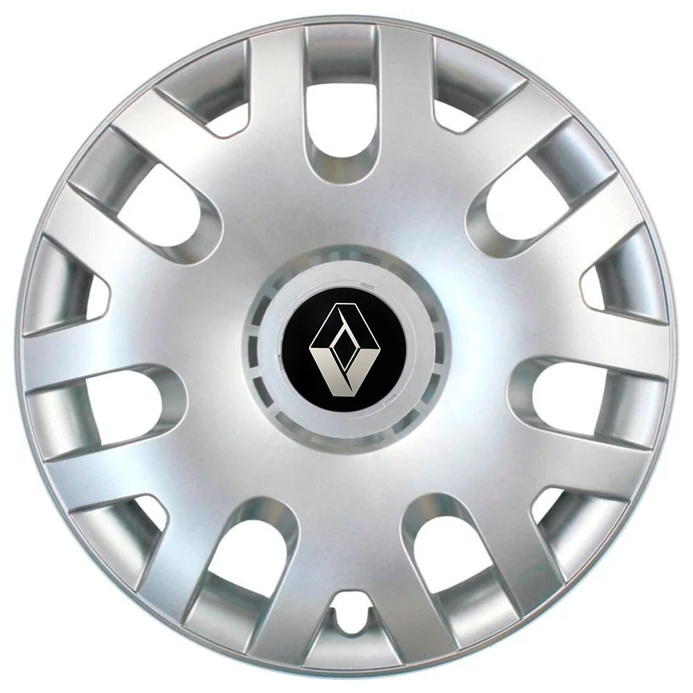 Автомобильные модельные колпаки R14 Renault 204 4шт, SJS, серебряные Киев - изображение 1