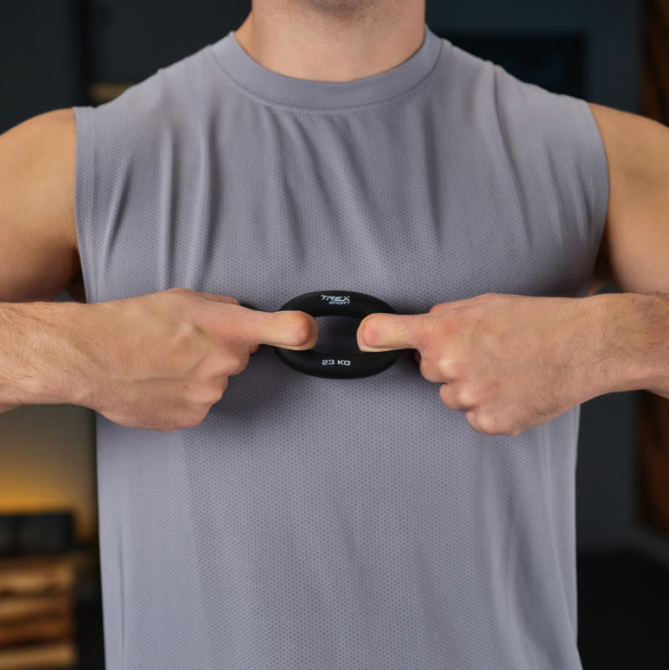 Набор силиконовых эспандеров для рук и пальцев тренировка кистей реабилитация фитнес для развития силы хвата 3 в 1 Trex Sport Киев - изображение 18