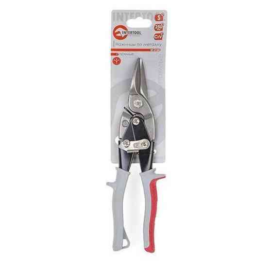 Ножиці по металу Intertool 250мм ліві Харків