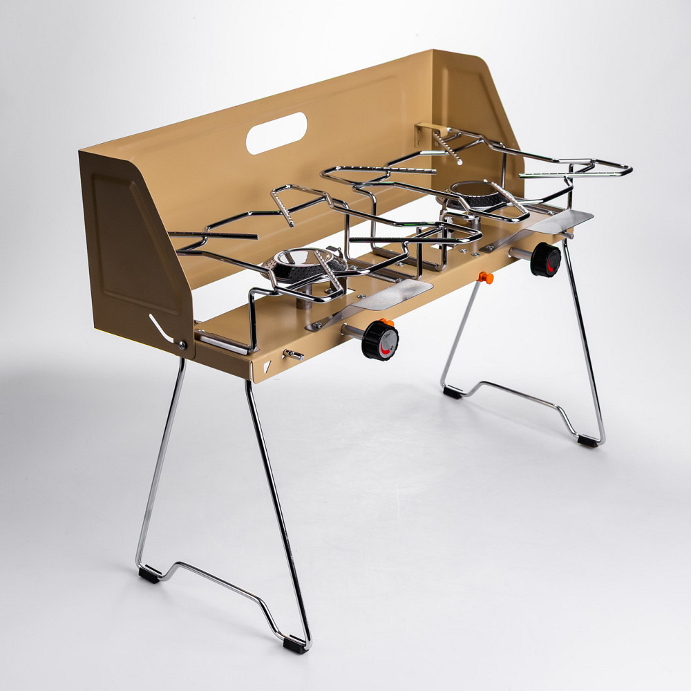 Газова плита портативна кемпінгова з п'єзопідпалом 5200 Вт HP-DS3-6 Коломыя - изображение 2