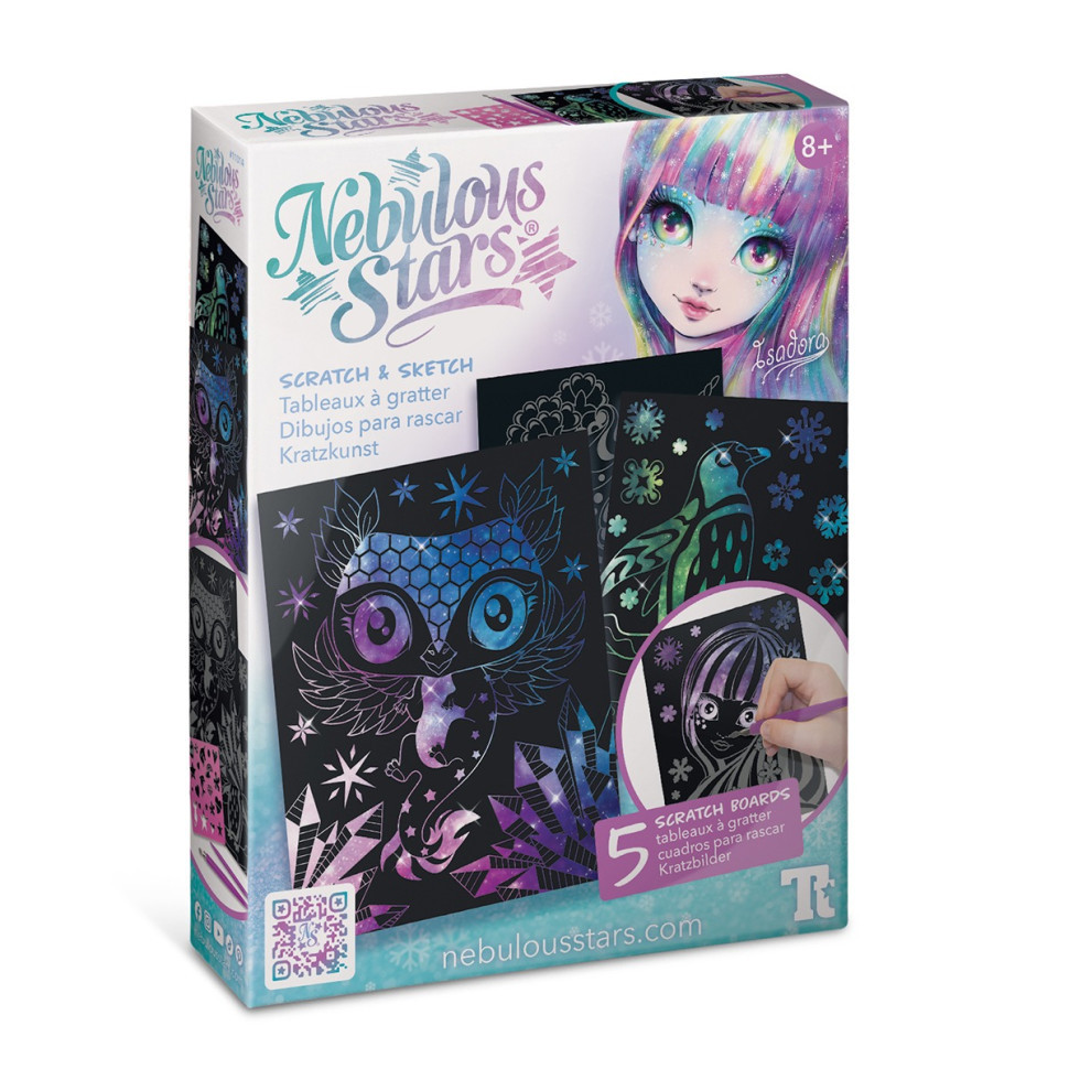 Набір для творчості Гратаж: Зоряні гравюри Nebulous Stars 11014, 5 основ Вінниця - фото 1