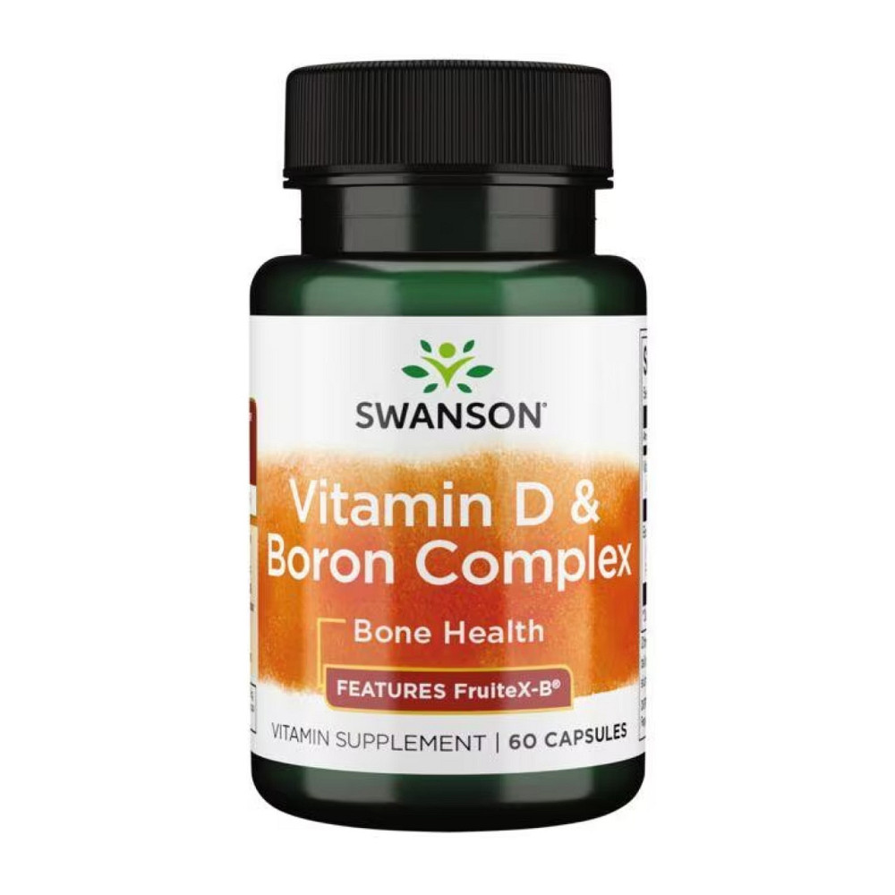Витамин D и бор Swanson Vitamin D Boron Complex 60 капс Киев - изображение 1