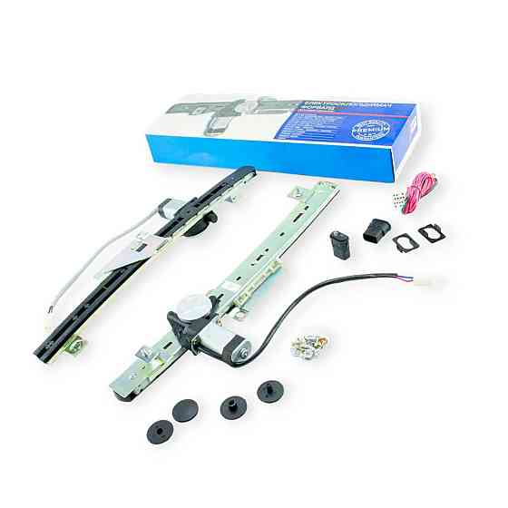 Стеклоподъемник 2113 электро реечного типа с мотором (к-кт 2 шт, кнопки, проводка) 33 2108, Мукачево