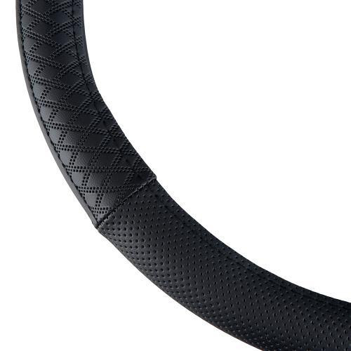 Чохол на кермо VLOD-24UC29 BK M чорний з BO Харків - фото 8