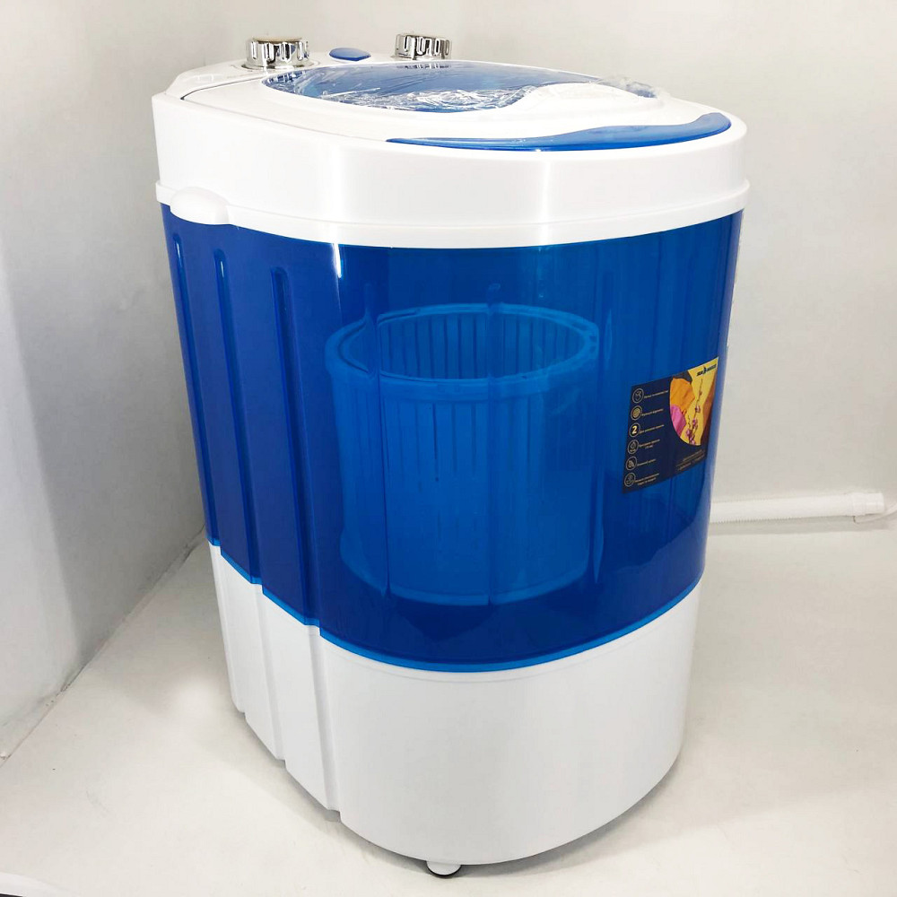 Портативна пралка відро, Міні пральна машина для шкарпеток, Пральна машина для гуртожитку QZ-72 Львів - фото 2