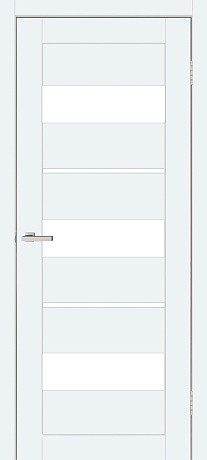 Міжкімнатні двері Оміс Doors Смарт С 028 G Емаліт білий 800х2000 мм Київ - фото 1